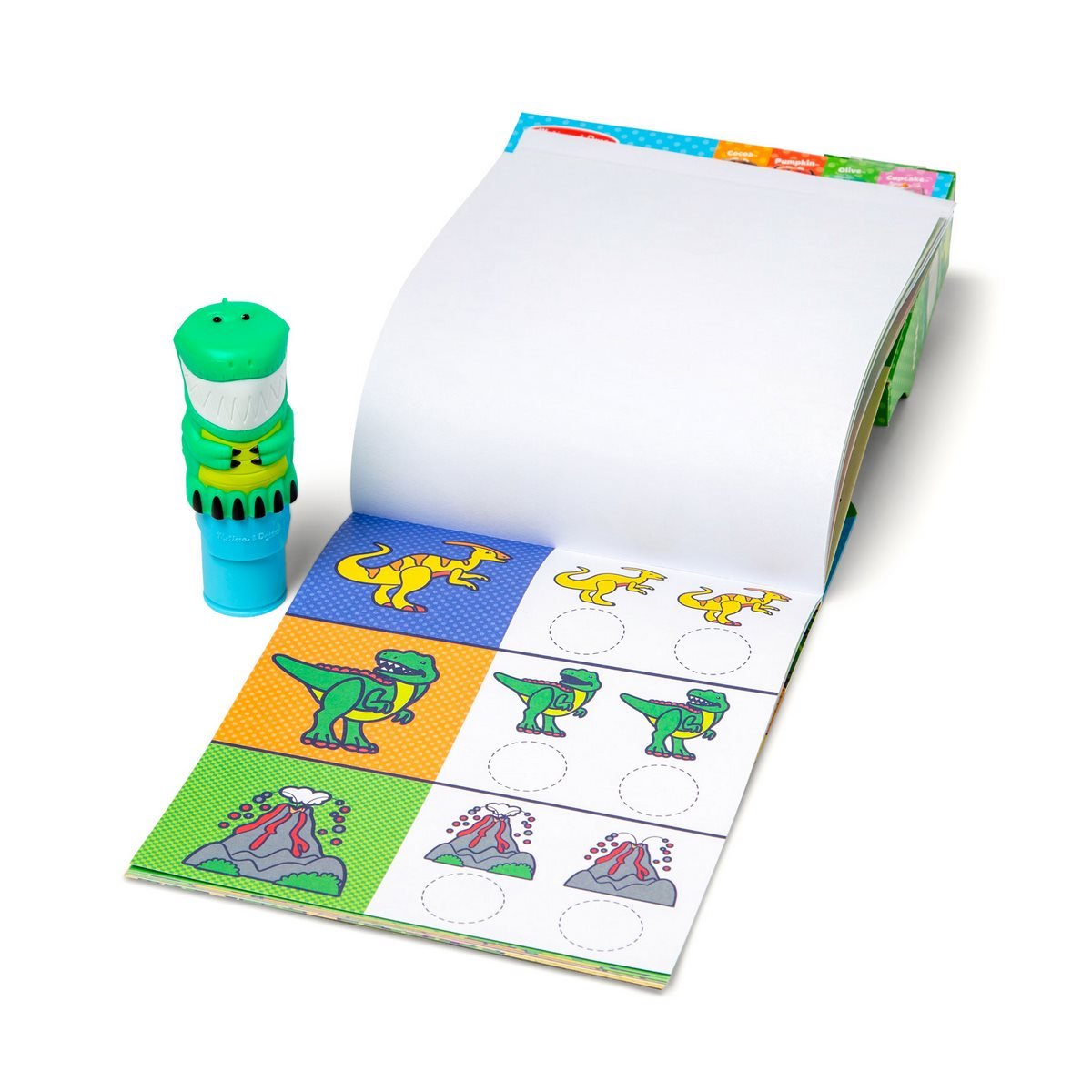 Estampador Wow Con 300 Stickers Melissa & Doug - Dinosaurio